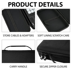 Musiin Premium Velvet Hardshell Travel Case Compatible with Native Instruments Maschine Mikro MK3 case Drum Controller Analog Device cover
