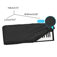 Musiin Pro Shield: Ultimate Stretch-fit Chinlon Keyboard Cover - Water & Dust Resistant, Compatible with Nord Lead A1 Synthesizers Nektar Panorama T4 49 Keyboard