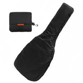 Musiin Electric Guitar Bag Rain Cover - Waterproof Protection with Lightweight and Foldable Design, Black