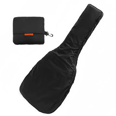 Musiin Electric Guitar Bag Rain Cover - Waterproof Protection with Lightweight and Foldable Design, Black