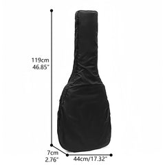 Musiin Electric Guitar Bag Rain Cover - Waterproof Protection with Lightweight and Foldable Design, Black