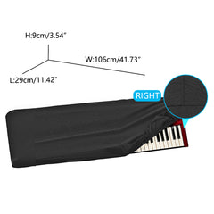 Musiin Ultimate Keyboard Dust Cover Compatible with Nord Electro 6D 73,Stretchable Chinlon, Dust & Pet scratch Protection