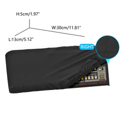 Musiin Ultimate Stretch Polyamide Drumatix Cover - Waterproof and Dustproof, Compatible with Roland Drumatix TR-08, TR-09 (Black)