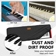 Musiin 88 Key Piano Keyboard Cover Compatible with KORG SV-2S 88