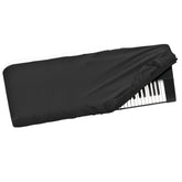 KORG Keyboard NAUTILUS 61 Black Dust Cover, made of four-way stretch nylon elastic material, provides comprehensive protection, an essential accessory for music keyboards.