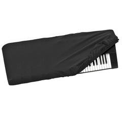 KORG Keyboard NAUTILUS 61 Black Dust Cover, made of four-way stretch nylon elastic material, provides comprehensive protection, an essential accessory for music keyboards.