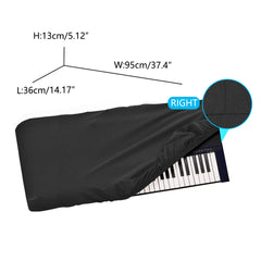 Musiin Pro Shield: Ultimate Stretch-fit Chinlon Keyboard Cover - Water & Dust Resistant, Compatible with Roland E-X30 E-X20A E-X20 Keyboard