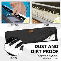 Musiin 88 Key Piano Keyboard Cover Compatible with Roland JUNO-DS88