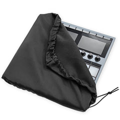 The black dust cover is compatible with RODE Caster Pro II and NI Maschine+. It is made of nylon material, waterproof and retractable, and effectively prevents dust and pet hair