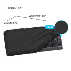 Musiin Pro Shield: Ultimate Stretch Chinlon Synthesizer Workstation Cover - Raindrop Proof Hair Compatible with Roland JD-08 JX-08 JU-06A JU-06 JP-08 JX-03 DK-01 Sound Modules