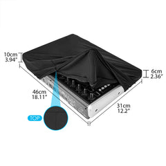Musiin Audio Mixer Cover Compatible with Behringer X-Touch Premium Chinlon Dust Cover - Provides protection for universal home studio audio mixer midi controller