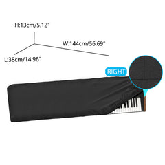 Musiin Deluxe Keyboard Dust Cover - Compatible with KORG NAUTILUS AT 88, NAUTILUS 88, KRONOS 88, KRONOS Titanium 88, KROME EX88, KRONOS LS and More 88-Key Synthesizers offering full-cover protection