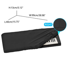 Musiin Pro Shield: Ultimate Stretch-fit Chinlon Keyboard Cover - Water & Dust proof, Compatible with PSRE473 PSR-SX600 Keyboard