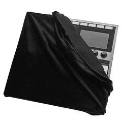 Musiin black dust cover is compatible with Audio-Technica, AT-LP60XBT and NI Maschine. Made of velvet material, it provides dust-proof and anti-hair protection