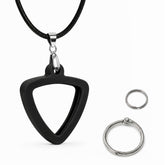 Musiin Guitar Standard Triangle Pick Holder Necklace for Universa Picks