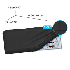 Musiin Ultimate Stretch Nylon Keyboard Case - Waterproof and Dustproof, Compatible with Roland Synthesizer TB-03
