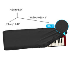 Musiin Pro Shield: Ultimate Stretch-fit Chinlon Keyboard Cover - Water & Dust Resistant, Compatible with Nord Electro 6D 61 keys Keyboard