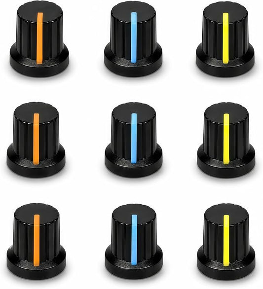 Musiin Custom D-Type Control Knobs for Akai MPC Samplers | Find the Right Control Faster and Make Your MPC Look Like Your Personality.