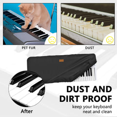 Musiin Premium 49 Key Keyboard Cover Compatible with Arturia KeyLab 49 MkII