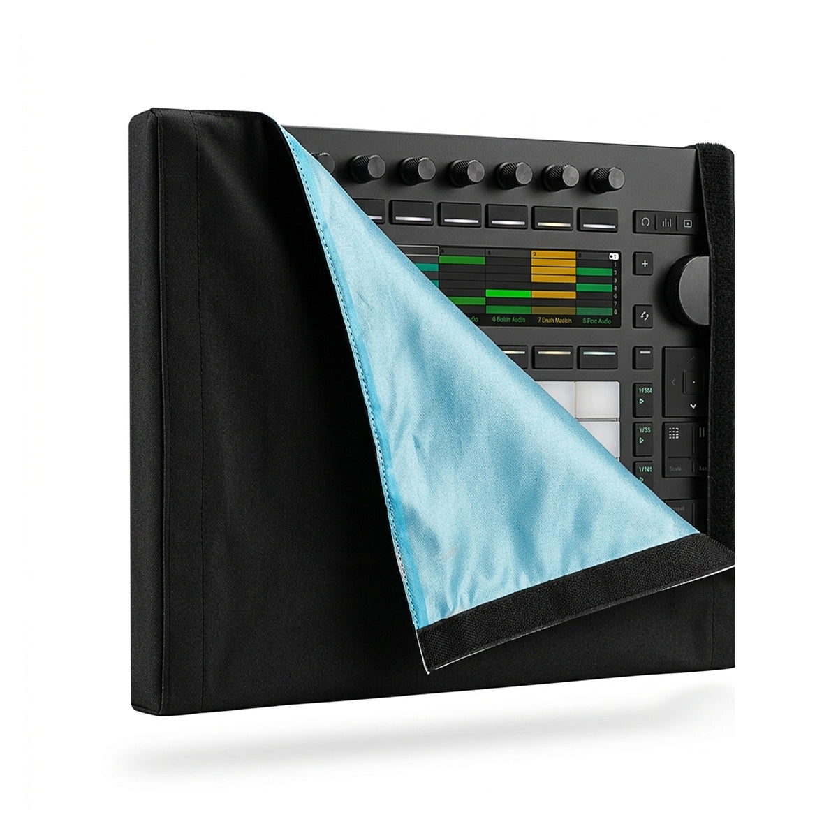 Musiin Premium Audio Workstation Controller Cover Compatible with Ableton Push 3 Dual-Layer Fabric with Hook-and-Loop Closure, Suitable for Studio and Home Production Use