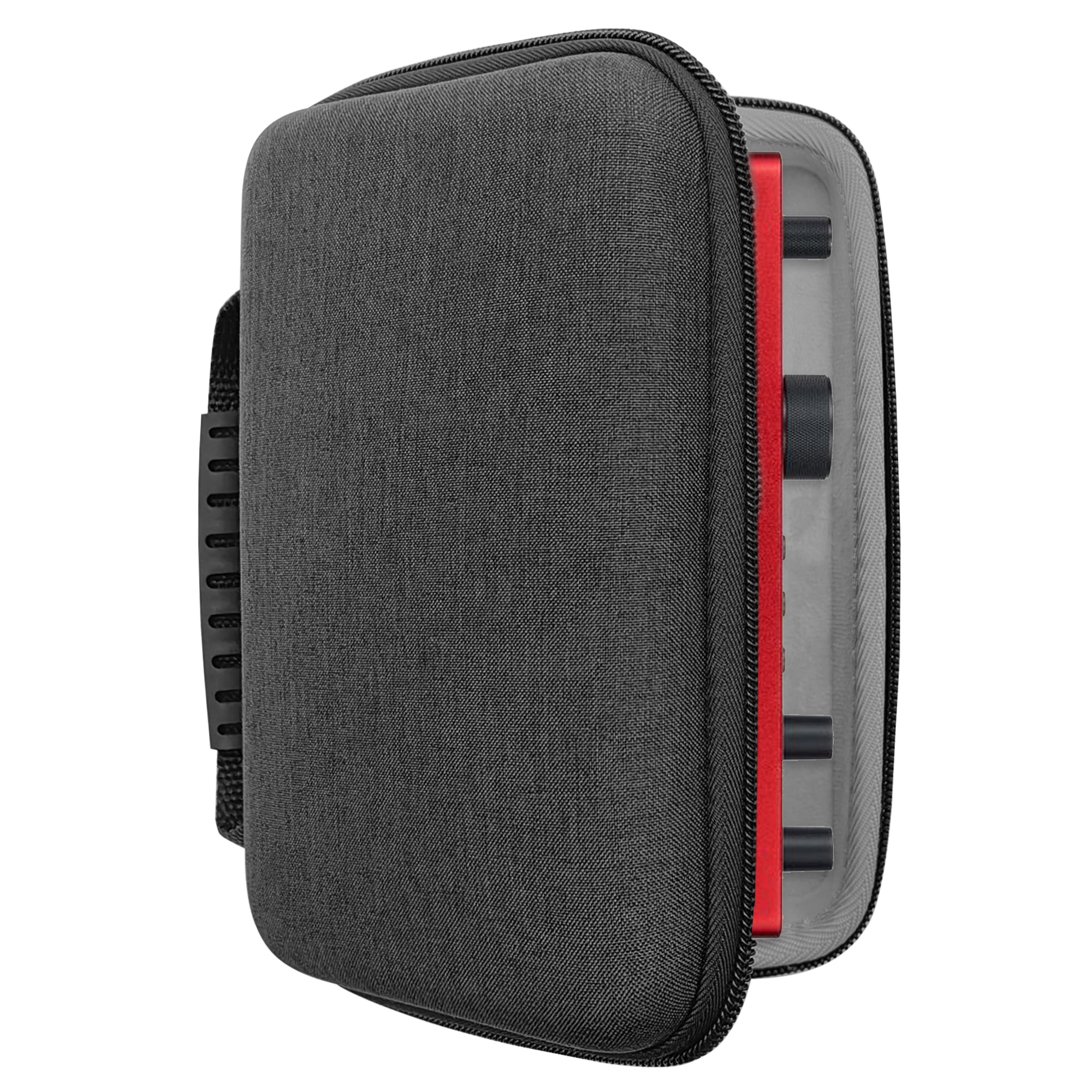 Musiin Audio Interface Case,Compatible with Focusrite Scarlett 2i2 4th Gen/Scarlett 2i2 Anniversary Edition,Travel Portable Bag with Handle,Mesh Pocket,Smooth Dual Zippers,for Studio and Stage