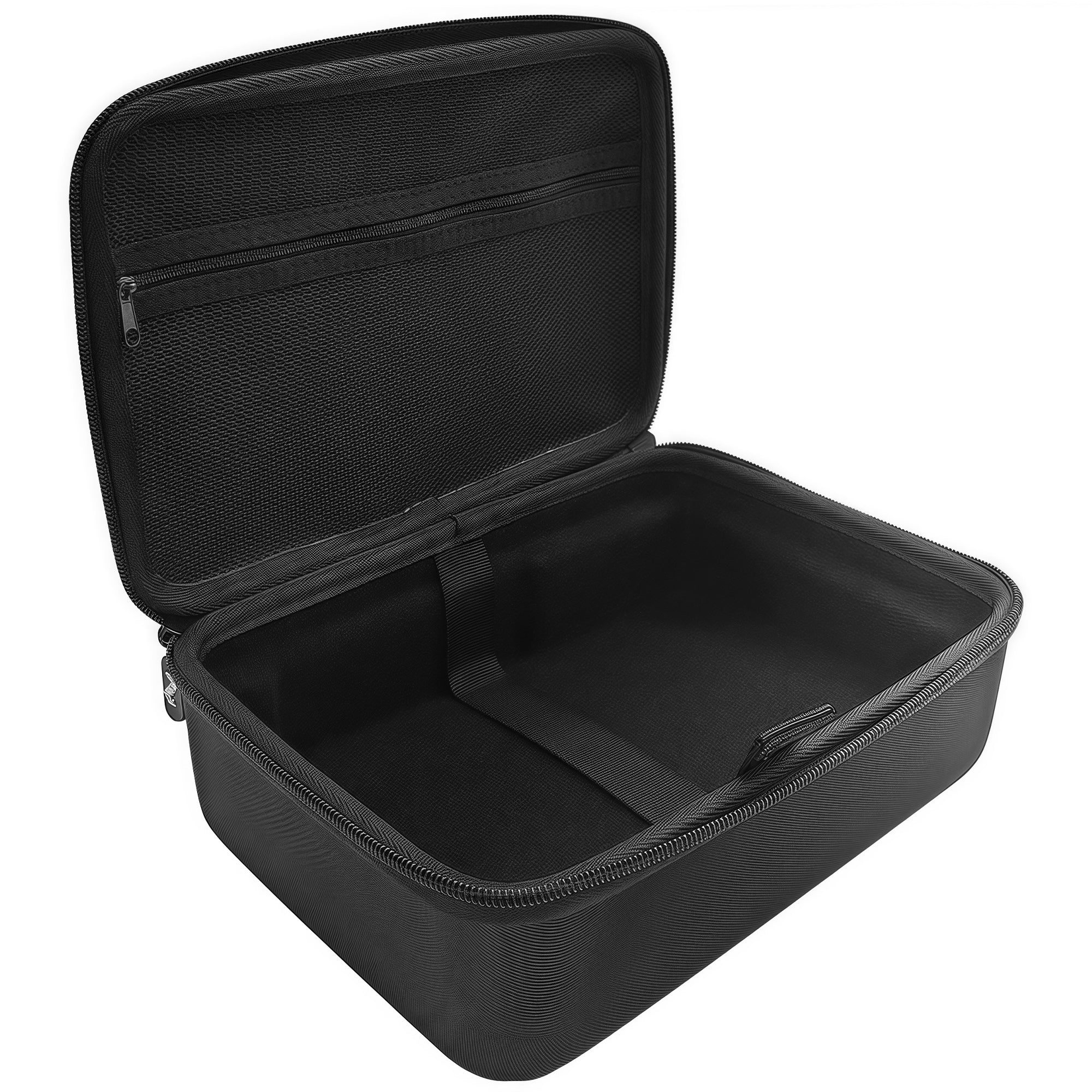 Musiin Audio Interface Storage Case Compatible with SSL2 MKII, SSL2 MKII OTG, SSL2+ MKII Audio Interfaces, Softube Flow Studio,Top Cover Zipper Mesh Pocket Design, Portable Travel Storage Case (Black)
