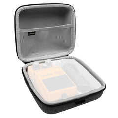 Musiin Guitar effect Pedal Case Compatible with Pulze mini, BOSS PX-1,JB-2,DS-1W,OD-1X,CS-3 and More, Portable Carry Box with Padded Interior for Safe Storage of Pedals and Power Adapter Accessories