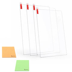 Musiin Audio Workstation 7 inch Touch Screen Protector Compatible with MPC Live 3/MPC Live 2/MPC Key 37 & 61/MPC One+,Ultra-Clear Tempered Glass Touchscreen Protector with Invisible Coverage (4 PCS)