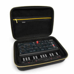 Musiin Analog Synthesizer Case Compatible with Behringer UB-Xa Mini,D-Mini
