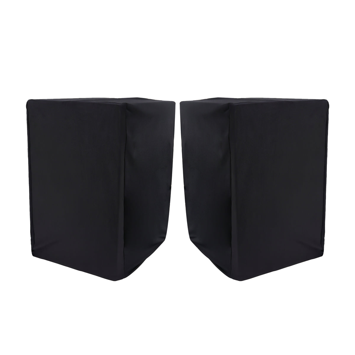 Musiin Home Studio Monitor Dust Cover Compatible With YAMAHA HS8,Adam T7V KRK Rokit 8 G4,JBL 308P Mkll and PreSonus Eris E8 XT Black 8-Inch Professional Protective Powered Speaker cover(2 packs)
