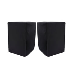 Musiin Studio Monitor Dust Cover Protective Compatible With YAMAHA HS5 Admin Audio T5V KRK Rokit 5 G4 Black 5-Inch Professional Powered Speaker cover(2 packs)