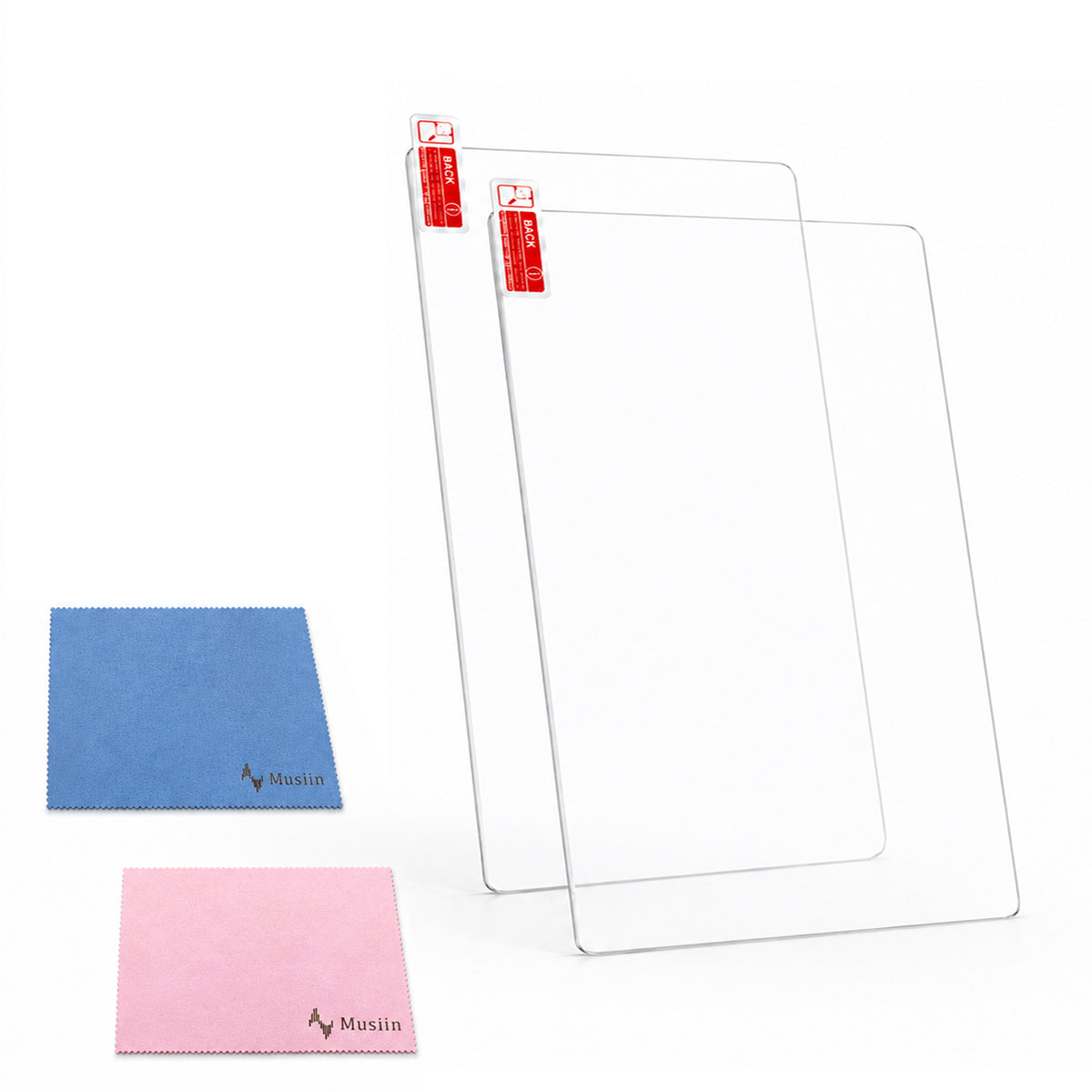 Musiin Audio Workstation 7 inch Touch Screen Protector Compatible with MPC Live 3/MPC Live 2/MPC Key 37 & 61/MPC One+,Ultra-Clear Tempered Glass Touchscreen Protector with Invisible Coverage