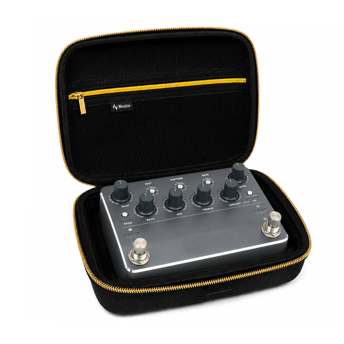 Musiin Custom Guitar Pedal Case Compatible with Neural DSP Nano Cortex