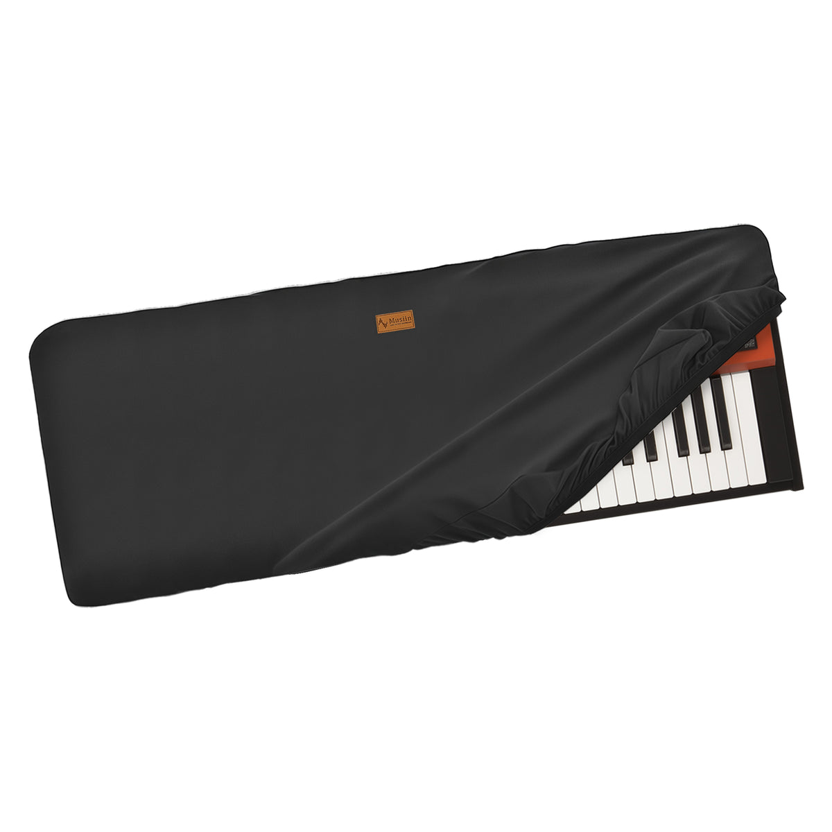 Musiin 61 keys piano keyboard dust cover, compatible with Yamaha MODX6 61, MODX M6,YPT-280, YPT-270, PSR-E273, PSR-E360 keyboard, Premium Chinlon Anti-scratch and dustproof, Soft Touch & Fitted design