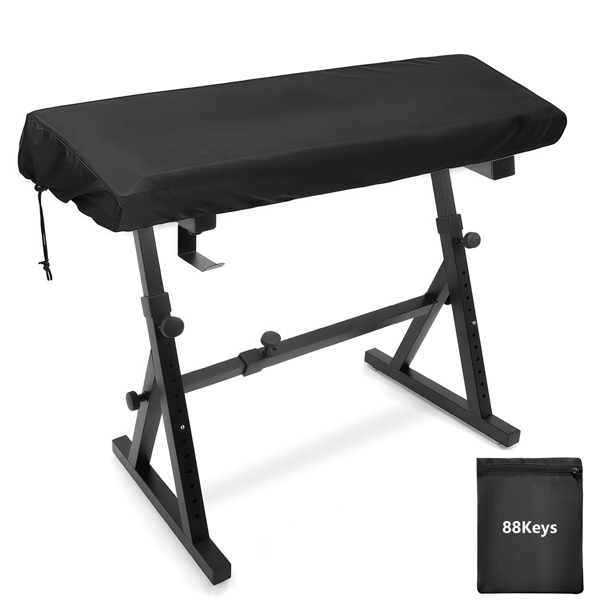 Musiin 88 Keys Piano Keyboard Cover Compatible with KROME 88, FA-08, Nord Piano 5,Grand 2,MODX M8 and More, Water-Repellent with Adjustable Drawstring and Storage Bag Outdoor Stage Live Show Protect