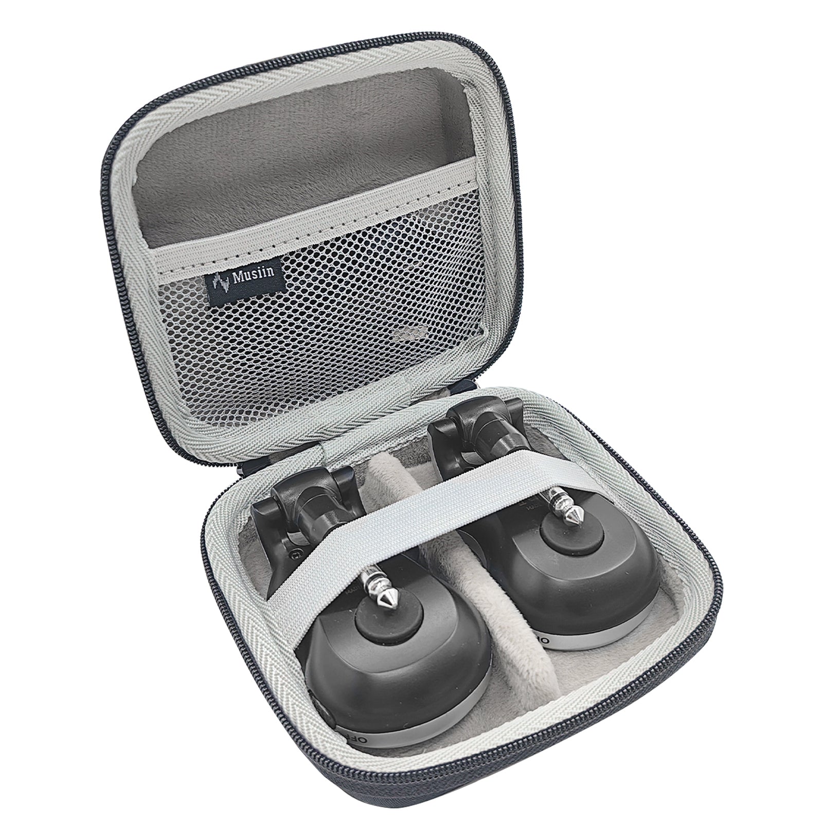 Musiin Custom Wireless Transmitter Case Compatible with Xvive JOYO NUX Guitar transmitter receiver, JOYO MW-1A,Carvin Audio WM5 XLR Mic System and More, Daily Storage Protective