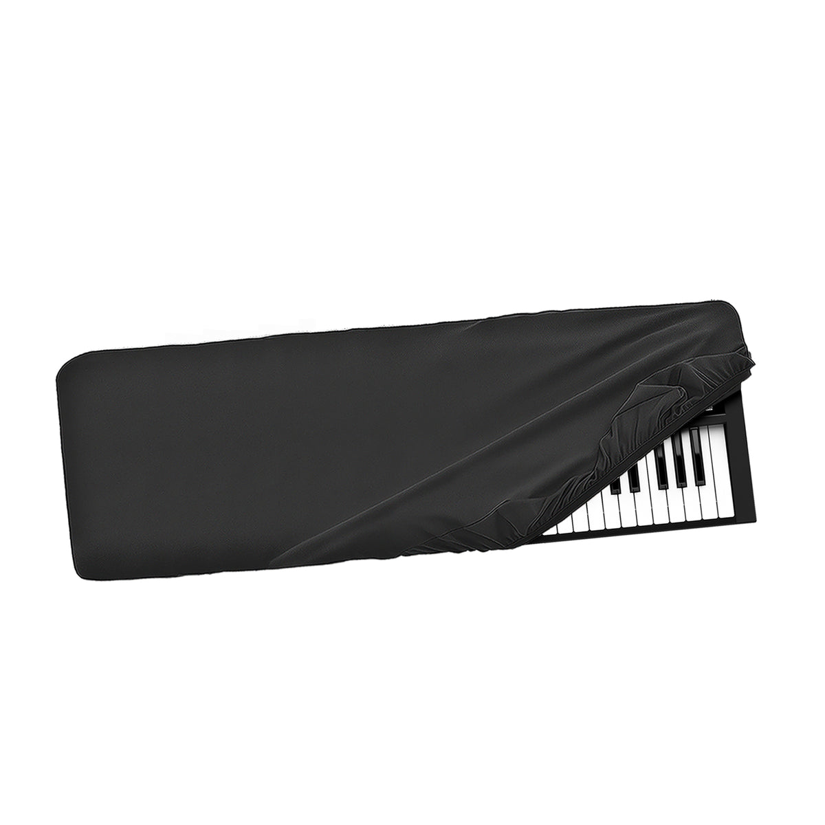Musiin 61 keys piano keyboard dust cover, compatible with Roland FA-06,V-COMBO VR-09-B,M-Audio Oxygen 61,Behringer Motor 61,Luxury Chinlon Anti-dust & Scratch-proof, Smooth Touch & Custom Fit