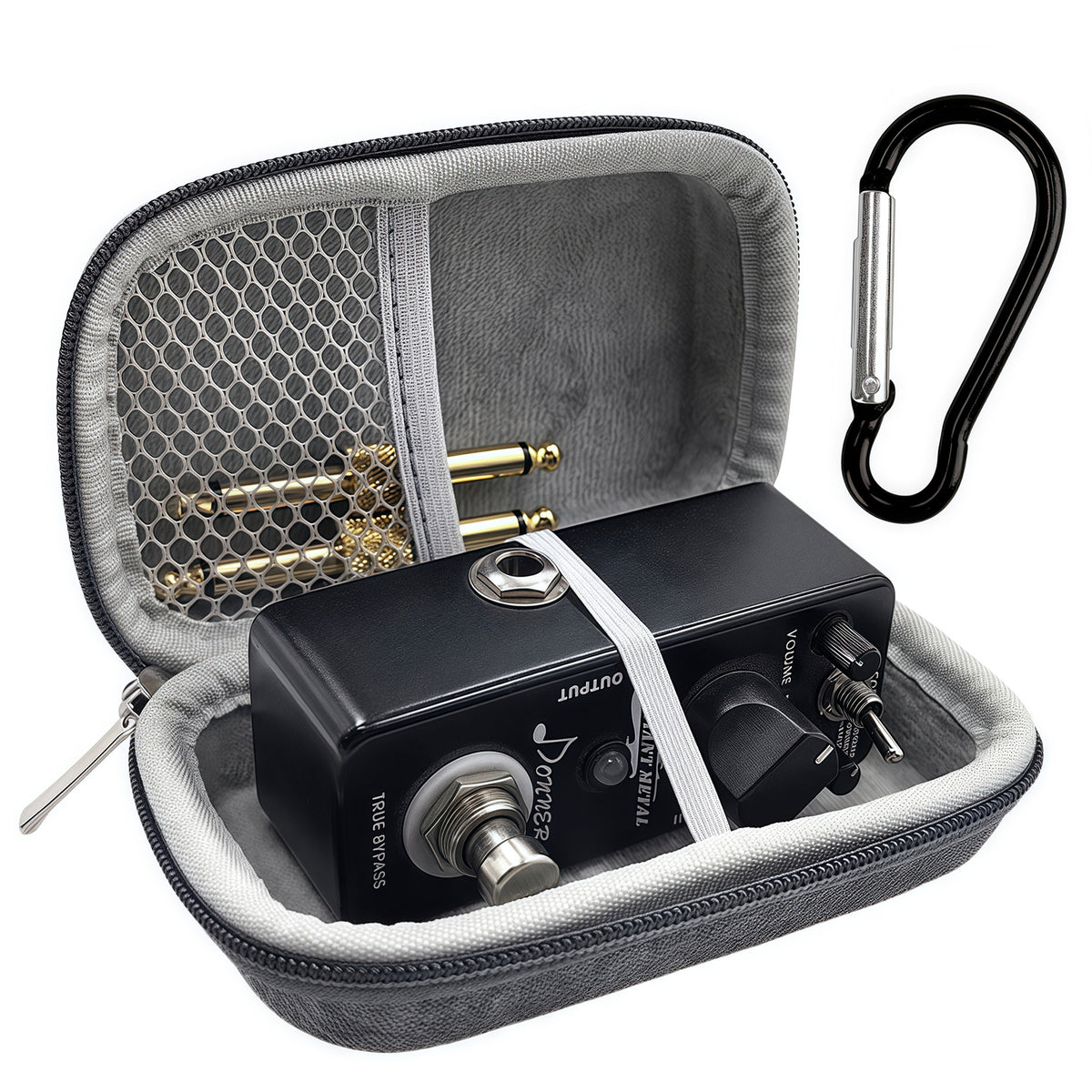 Musiin Guitar Effects Pedal Case Compatible with IK Multimedia ToneX One Donner Mod Square Ⅱ True Bypass 7 Verb Square Digital Sonicake Guitar Modulation Pedal protection