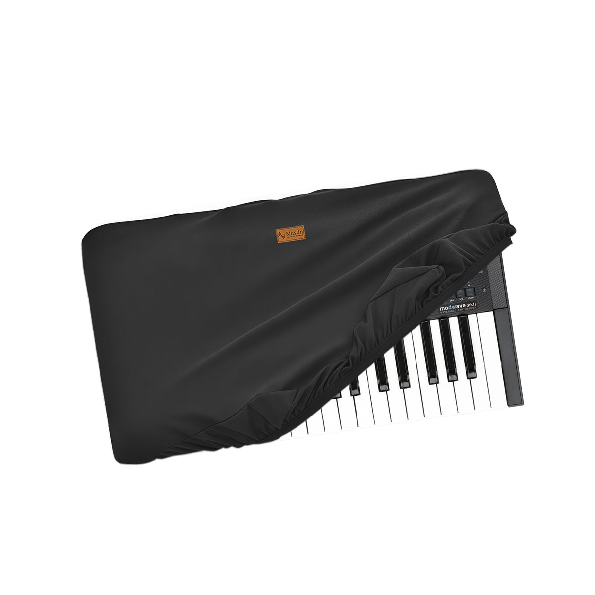 Musiin Keyboard Synthesizer Dust cover compatible with Korg Modwave mk2, Moog Messenger KingKORG NEO, opsix mk II, wavestate mk2,Premium Chinlon Anti-scratch and dustproof, Soft Touch & Fitted design