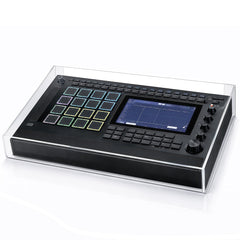 Musiin Audio Workstation Acrylic Protective Cover Compatible with MPC Live 3, Transparent Material, Reserved Wire Groove, Waterproof and Dustproof, Suitable for Home Studio Desktop Protection