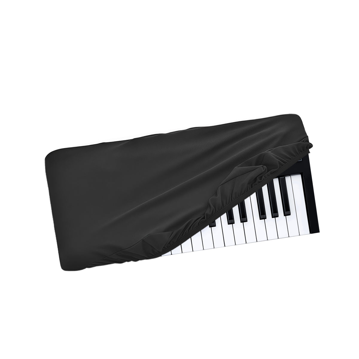 Musiin 37 keys piano keyboard dust cover, compatible with Novation LAUNCHKEY 37 MK3,LAUNCHKEY 37 MK4, MicroKORG S MBK/MWH Luxury Chinlon Anti-dust & Scratch-proof, Smooth Touch & Custom Fit
