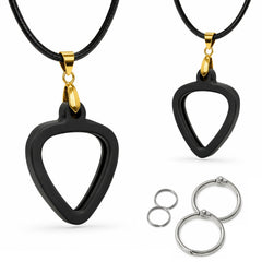 Musiin Premium Guitar Pick Holder Necklace for Fender,Dunlop,D'Addario Pick