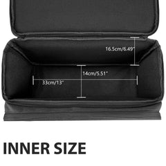 Musiin Portable Bluetooth Speaker Bag Compatible with Sony ULT FIELD 5/3,Soft and Fit Inner Padding,Front Zipper Pocket for Accessories,and Detachable Shoulder Strap,Travel and Daily Use Protection