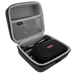 Musiin Guitar effect Pedal Case Compatible with Pulze mini, BOSS PX-1,JB-2,DS-1W,OD-1X,CS-3 and More, Portable Carry Box with Padded Interior for Safe Storage of Pedals and Power Adapter Accessories