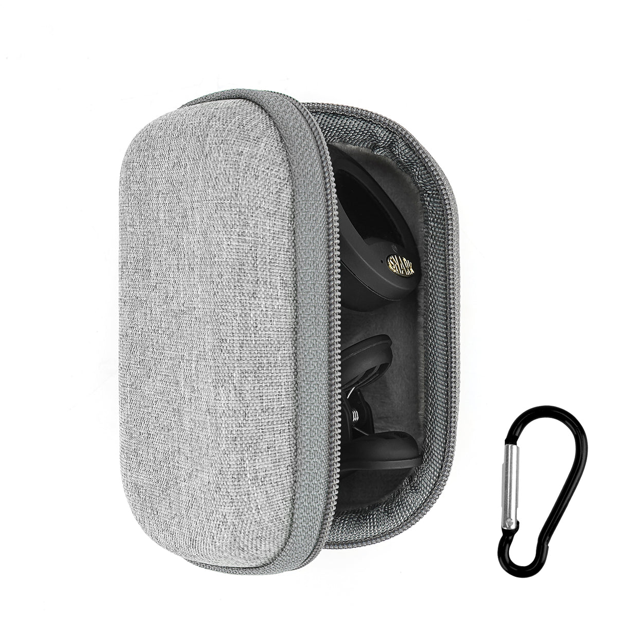 Musiin HardCase for Guitar Tuner Portable Accessories Storage(Grey)