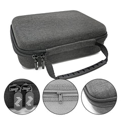 Musiin Premium Velvet Interior HardCase Compatible with Zoom G1X Four(Grey)