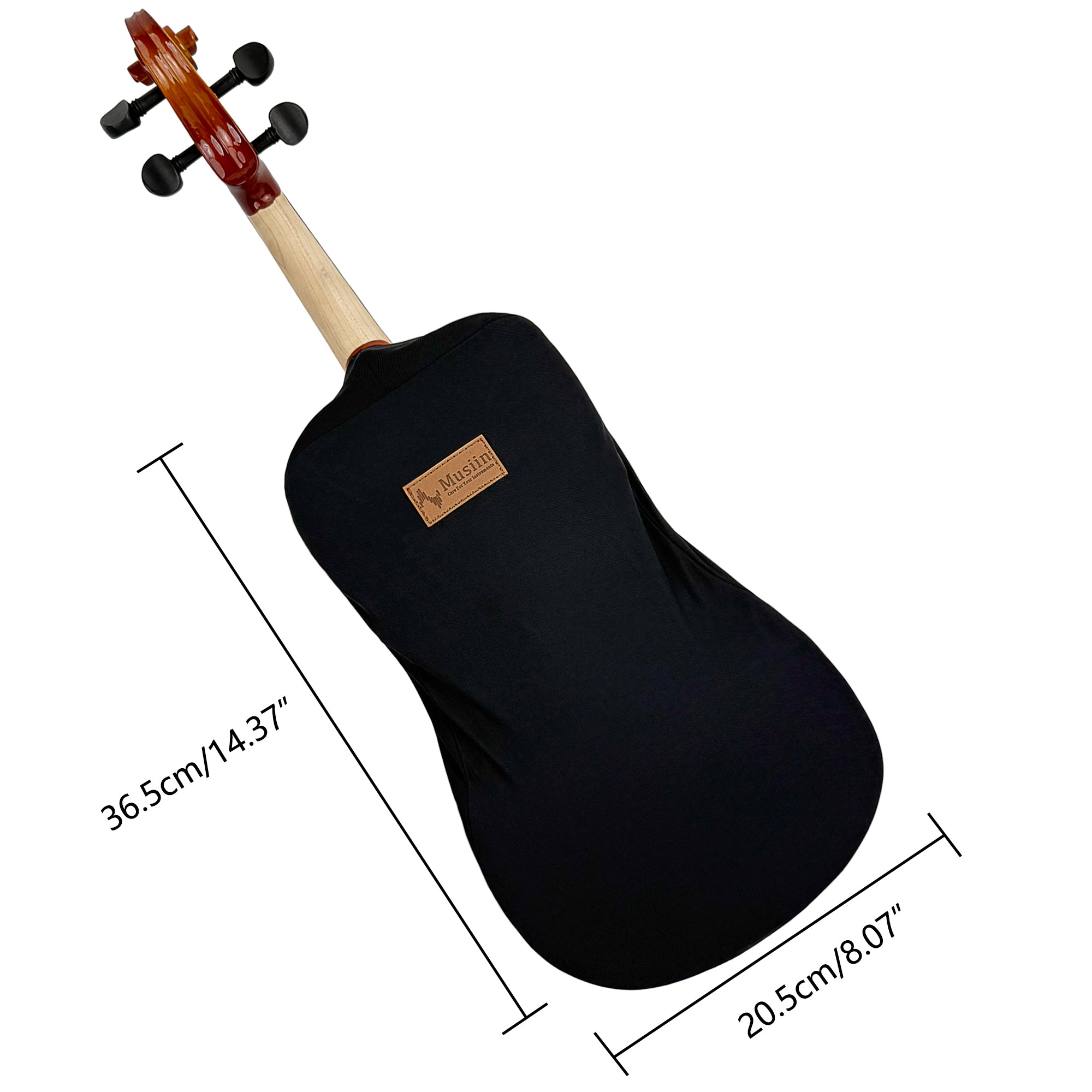 Musiin Premium Violin Cover Suitable for 3/4, 4/4 Violins