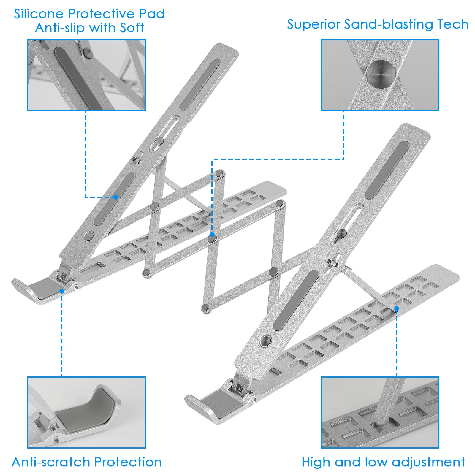Musiin Audio Mixer Stand for Home Studio Mixer Controller(Three-fold)