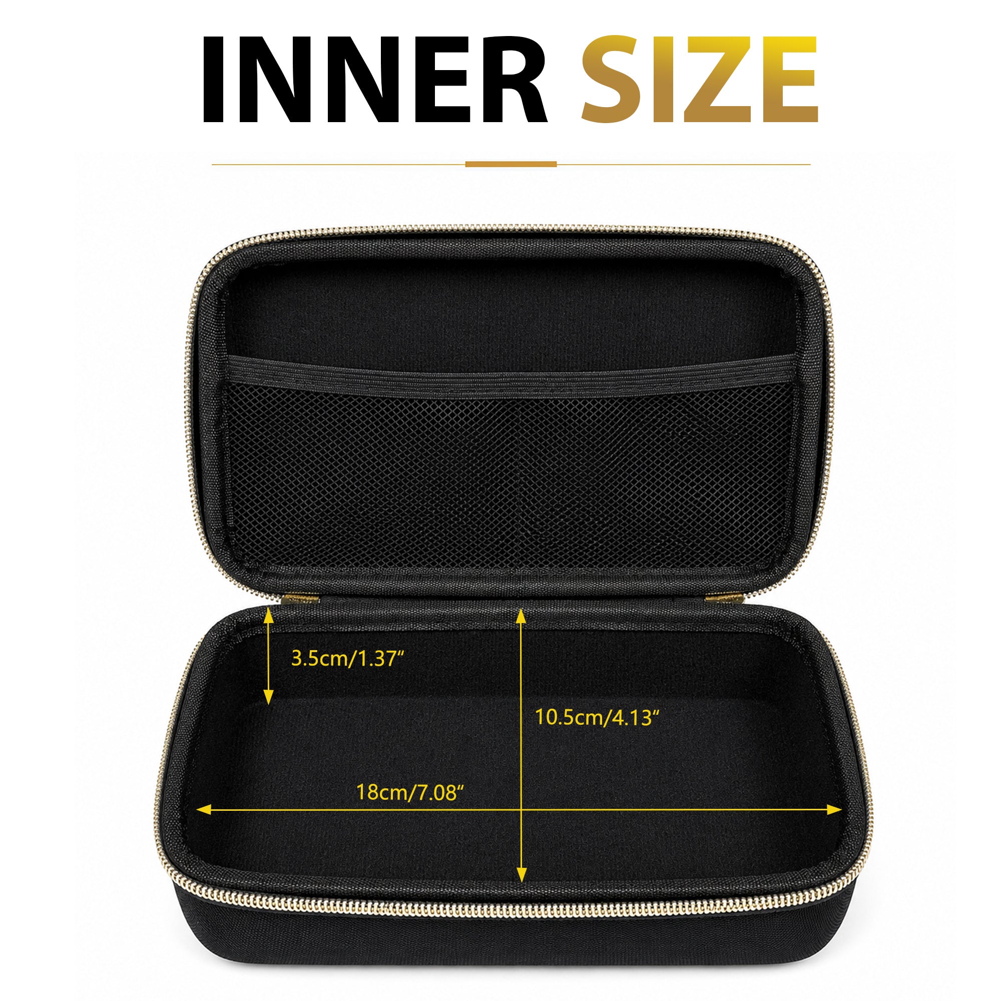 Musiin Custom Case Compatible With Focusrite 2i2 3rd Gen(Gold Tone Edition)