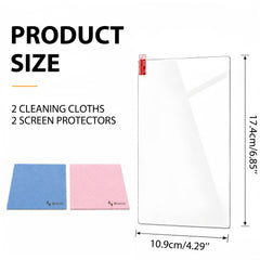 Musiin Audio Workstation 7 inch Touch Screen Protector Compatible with MPC Live 3/MPC Live 2/MPC Key 37 & 61/MPC One+,Ultra-Clear Tempered Glass Touchscreen Protector with Invisible Coverage